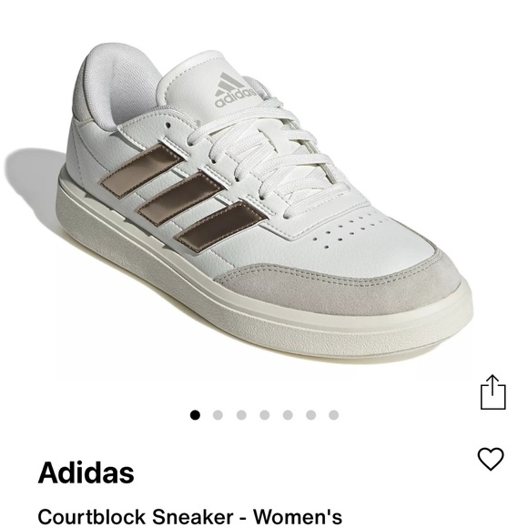 Adidas Womens Courtblock Sneakers 👟 SIZE 9 - Picture 10 of 13